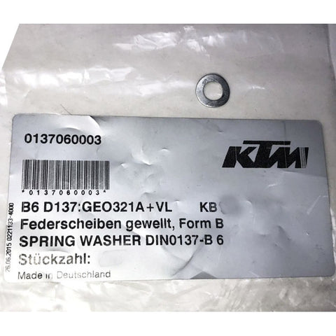 KTM SPRING WASHER DIN0137-B 6