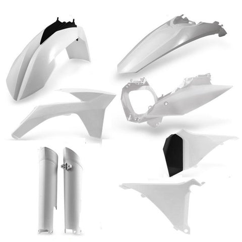 Kit de Plásticos ACERBIS FULL KIT KTM EXC/EXC-F 12-13 Branco