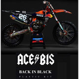 Kit de Plásticos ACERBIS FULL KIT LIMITED EDITION KTM 16-19 Preto/Laranja