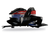 Kit de Plásticos POLISPORT para HONDA CR 125R/250R 02-07 Preto