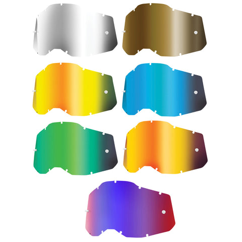 Lentes Espelhadas 100% RACECRAFT 2, ACCURI 2 e STRATA 2
