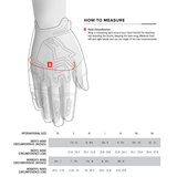 tabela tamanhos luvas alpinestars
