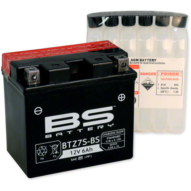 Bateria BS BATTERY BTZ7S-BS (sem manutenção)