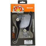 Par de Manetes Flexíveis MOTO-MASTER PIVOT KAWASAKI KX 65 00-25, KX 85 01-25, KX 125 00-05, KX 250 00-04, KX 250F 04 Preto