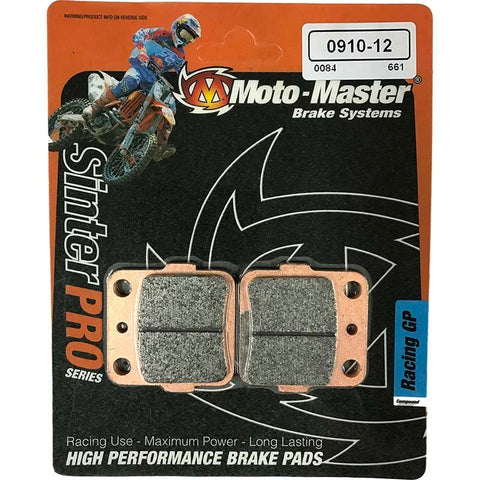 Pastilhas Travão Frente MOTO-MASTER SINTERPRO RACING GP HONDA CR 80R 92-02, CR 85R 03-07, CRF 150R 07-23