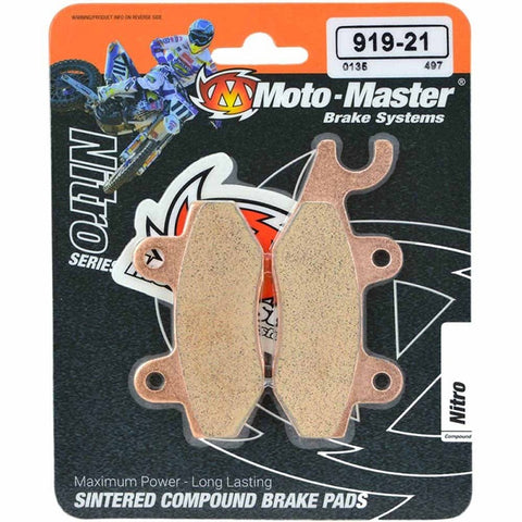 Pastilhas Travão Frente MOTO-MASTER OFFROAD NITRO YAMAHA YZ 125/250 85-97