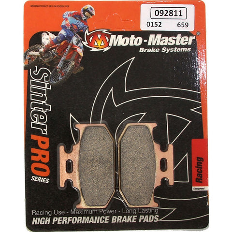 Pastilhas Travão Trás MOTO-MASTER SINTERPRO RACING SUZUKI DR 650S/SE 96-18, RMX 250 89-99