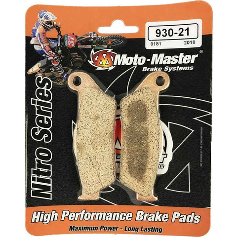 Pastilhas Travão Frente MOTO-MASTER OFFROAD NITRO KTM SX 85 21-25