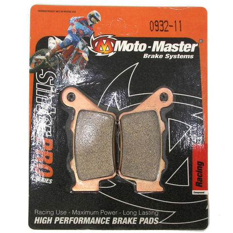 Pastilhas Travão Trás MOTO-MASTER SINTERPRO RACING KTM 640 00-07, LC2 125 96-99, SX 94-02, EXC 99-03 (ver modelos)