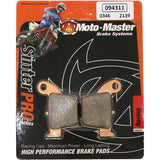 Pastilhas Travão Trás MOTO-MASTER SINTERPRO RACING HONDA CR 125/250 02-07