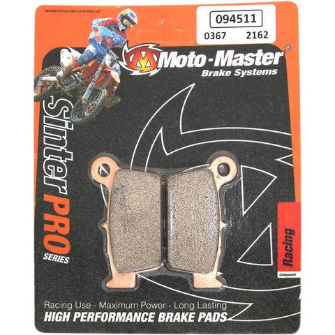 Pastilhas Travão Trás MOTO-MASTER OFFROAD SINTERPRO RACING YAMAHA YZ 125/250 03-26, YZ 250F/450F 03-26, WR 250F/450F 03-26