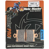 Pastilhas Travão Trás MOTO-MASTER SINTERPRO RACING GP KTM FREERIDE 250R 14-17, FREERIDE 250F 18-20, FREERIDE 350 12-17