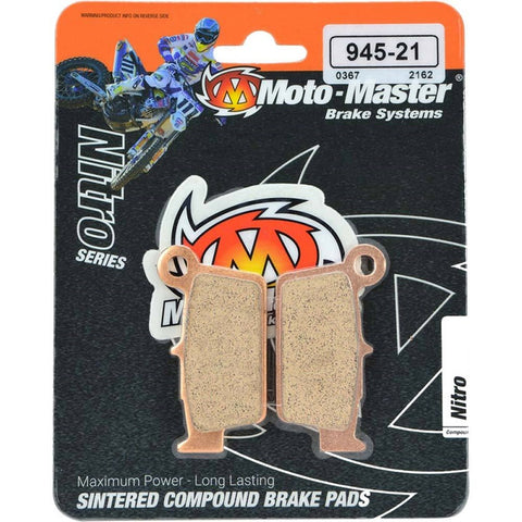 Pastilhas Travão Trás MOTO-MASTER OFFROAD NITRO GAS GAS EC 12-20, RIEJU MR 250/300 20-26