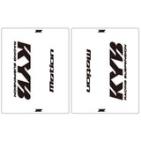 Jogo de Autocolantes de Forqueta KAYABA Transparente