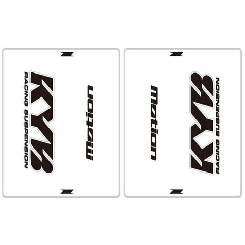 Jogo de Autocolantes de Forqueta KAYABA Transparente