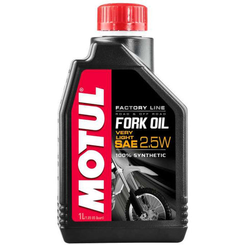 Óleo para Forquilhas MOTUL FACTORY LINE VERY LIGHT 2.5W 1 Litro