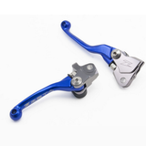 Par Manetes Articuladas ZETA para YAMAHA Azul