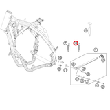 Mola Exterior de Descanso HUSABERG FE/TE 09-14, HUSQVARNA FE/TE 14-16