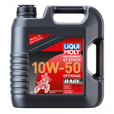 Óleo LIQUI MOLY 4T SYNTH 10W-50 OFFROAD RACE 4L