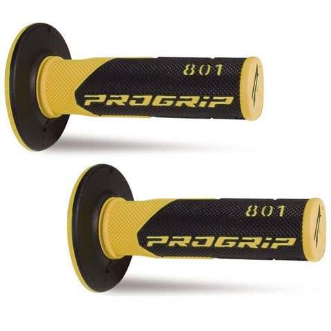 Punhos PROGRIP Dupla Densidade 801 Amarelo/Preto