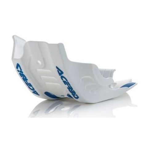 Protecção de Cárter ACERBIS MX STYLE para KTM SX-F 450 16-18, HUSQVARNA FC 450 16-18, FE 450/501 17-19 Branco/Azul
