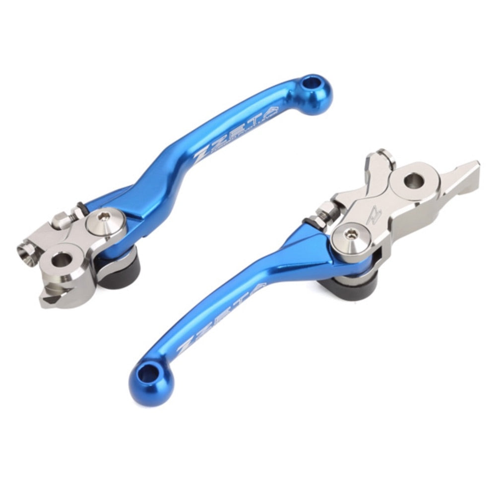 Par Manetes Articuladas ZETA para MAGURA HUSQVARNA TE/FE 18-21 Azul ou Preto