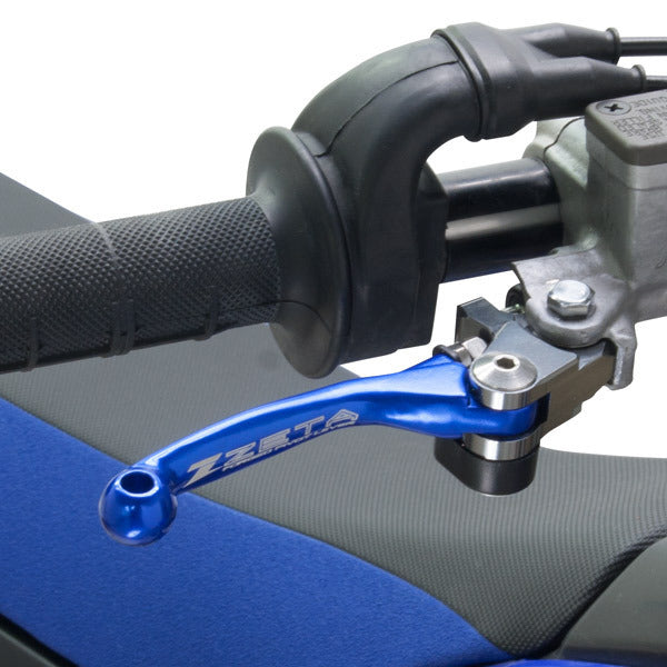 Par Manetes Articuladas ZETA para YAMAHA Azul