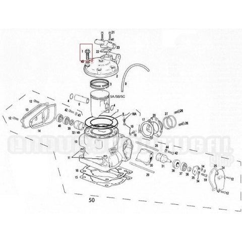 Parafuso ALLEN M8X35 (Ref. 01)