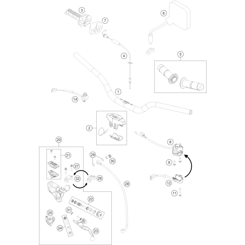 Parafuso M 5X16 SW=6 (Ref. 9)