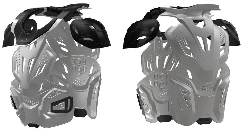 Peitoral LEATT FUSION 3.0 Preto 2015