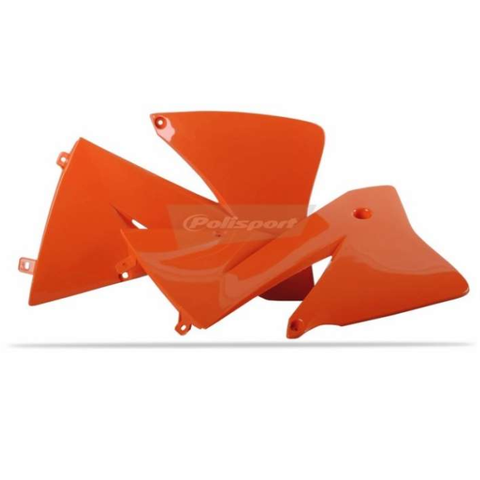 Tampas de Radiador/Depósito POLISPORT KTM EXC/EXC-F 01-02