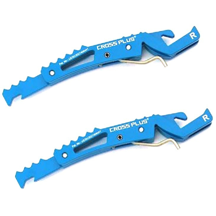 Pousa-pés para Passageiro CROSS PLUS YAMAHA YZ-F/WR-F 250/450 08-.., WR/YZ 125/250 2T 13-.. Azul
