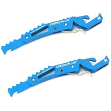 Pousa-pés para Passageiro CROSS PLUS YAMAHA YZ-F/WR-F 250/450 08-.., WR/YZ 125/250 2T 13-.. Azul