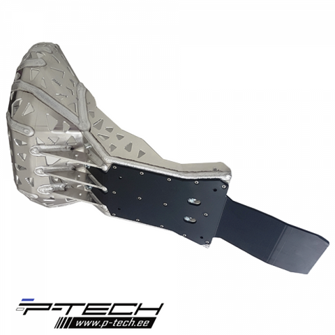 Protecção de Cárter Escape e Bielas P-TECH para HUSQVARNA TE 250/300 17-19