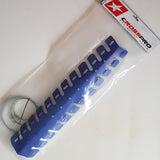 Protecção CROSSPRO Alumínio para Curvas de Escape 2T Universal Azul