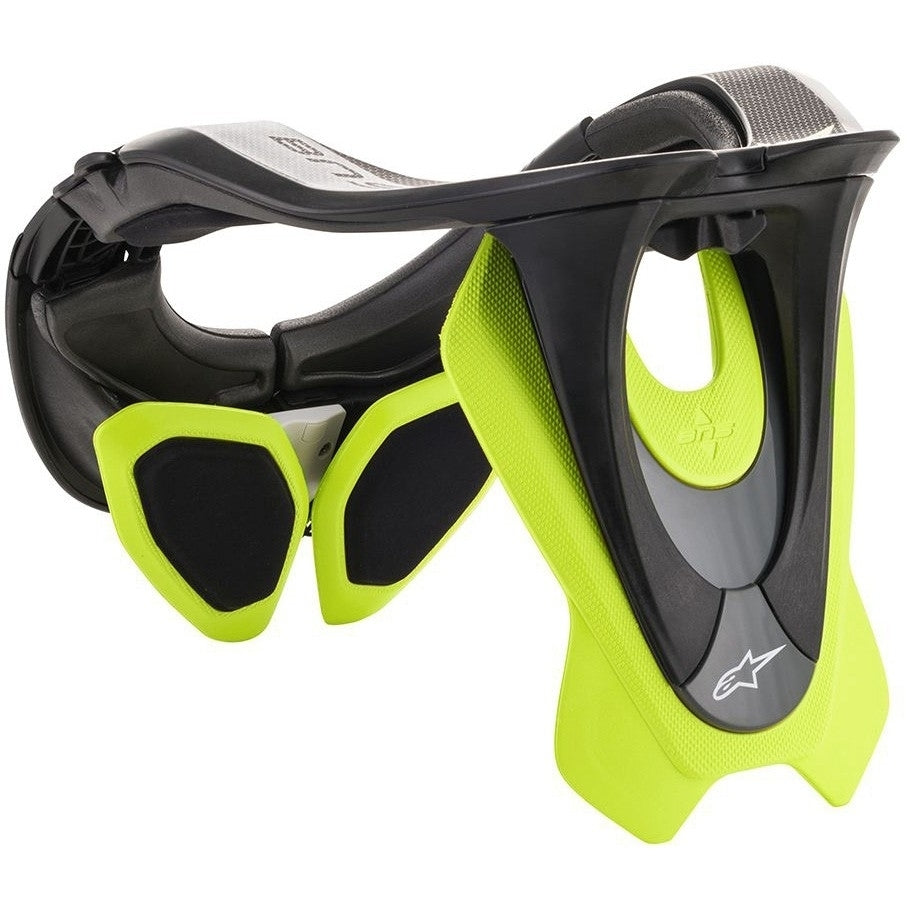 Protecção Cervical ALPINESTARS BNS TECH-2 Preto/ Amarelo-Flúor