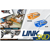 Protecção de bielas 4MX para HUSQVARNA TE/FE 14-16 Azul