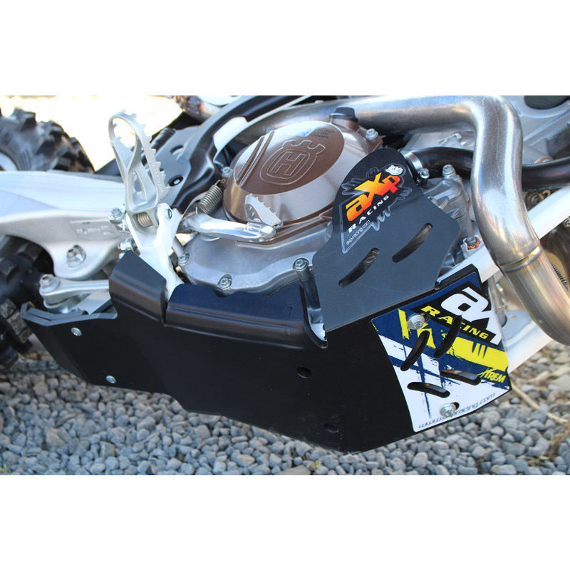 Protecção de Cárter com Protecção de Biela AXP EXTREME HUSQVARNA FE 250/350 2017-2022 Preto