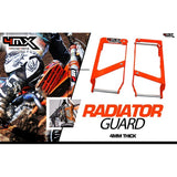 Protecções de Radiador 4MX KTM EXC/EXC-F 08-16, SX/SX-F 07-15 Laranja
