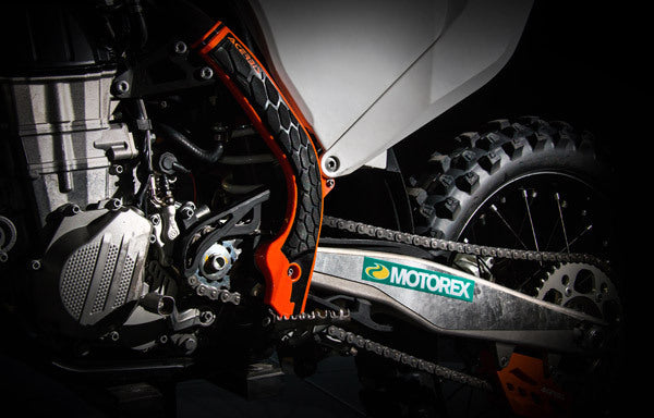 Protecções de Quadro ACERBIS X-GRIP KTM SX/SX-F 16-18, SX 250 17-18, EXC/EXC-F 17-19 Laranja