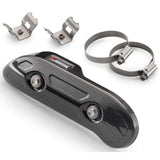 Protector de Colector em Carbono KTM 4T 07-16, HUSABERG FE 250/450/501 13-14, HUSQ. FE 450/501 14-16