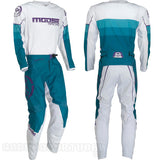 Conjunto MOOSE RACING QUALIFIER Azul/Branco 2023
