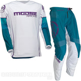 Conjunto MOOSE RACING QUALIFIER Azul/Branco 2023