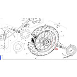 Distanciador Roda Traseira GAS GAS