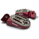 Pousa-pés RACEPRO RFP#2 para HUSQVARNA TE/FE 14-16, TC 85 14-17, TC 250 14-16, TC 125/FC 14-15 Vermelho