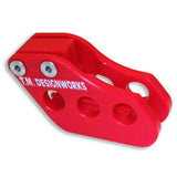 Guia de corrente TM DESIGNWORKS FE1 HONDA CR 125/250 92-04 Vermelho