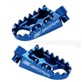 Pousa-pés SCAR STANDARD YAMAHA YZ 65 18-25, YZ 85 02-25, YZ 125/250 97-25, YZ 250F 01-23, YZ 450F 03-22 Azul