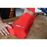 Capa de Assento SELLE DALLA VALLE RACING HONDA CRF 250X 04-17, CRF 450X 05-17, CRF 450RX 17-21 Vermelho