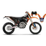 Kit de Autocolantes GO PRO KTM EXC/EXC-F 08-11 BLACK EDITION