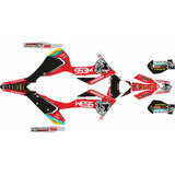 Kit de Autocolantes Completo GAS GAS EC/EC-F 21-23 WESS Vermelho